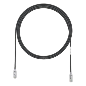 PANDUIT UTP28SP6BL – Cable de Parcheo UTP / Cat6 / 28AWG Diámetro Reducido / 1.83 m (6 Pies) / CM/LSZH / Negro