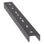PANDUIT PWBTB12BL – Soporte Tipo Trapecio / Hasta 12 in (305 mm) Ancho / Varilla Roscada 1/2 in / Acero con Recubrimiento en Polvo / Negro