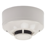 FIRE-LITE W-H355 – Detector de Calor Inalámbrico Direccionable / Temperatura Fija 135 °F (57 °C) / Red Mallada Clase A 902-928 MHz / Topología Padre-Hijo con Repetidor / Base y Baterías Incluidas