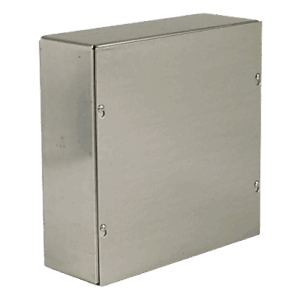 RACO HUB-SC060604-GNK – Caja de Paso Extra Grande / 6 x 6 x 4 in / Acero Galvanizado / Sin Orificios de Tubería / UL Listed