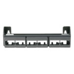 PANDUIT CWPP12WBL – Panel de Parcheo Modular / 12 Puertos / Mini-Com / Montaje en Pared / 228.6 x 44.45 x 63.5 mm / 9 x 1.75 x 2.5 pulgadas / Sin Conectores