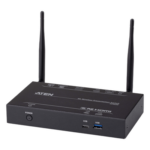 ATEN VP2020 – Switch de Presentaciones Inalámbrico / 4K UHD 30 Hz / VGA 1080p / Multivista 2 Fuentes / PoE / Control USB Posterior