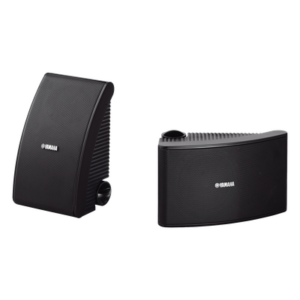 YAMAHA NSAW392 – Altavoces de pared / Semi-Exterior / Woofer 5.25 in / Tweeter 1 in / 6 ohms / IPX3 / Par / Color Negro
