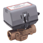 HONEYWELL HOME RESIDEO VC4011AK1000T – Válvula Motorizada de 2 Vías / Actuador Integrado / Conexión BSPT 3/4" / Control On/Off / 100-130 VCA / Flujo Bidireccional