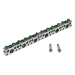 SIEMENS EGK – Barra de tierra / 42 circuitos / Aluminio / Kit instalable en campo / 100 unidades por caja