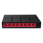 Mercusys MS108G – Switch No Administrable / 8 Puertos Gigabit 10/100/1000 Mbps / Capacidad 8 Gbps / Sin Ventilador / Plug and Play