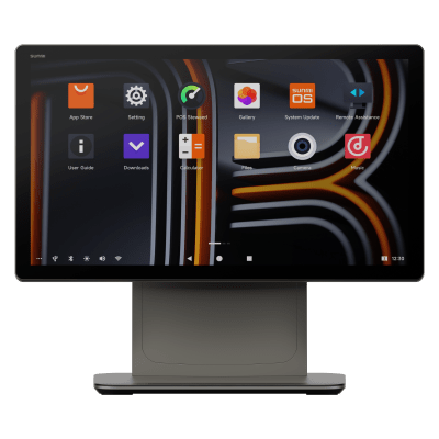 SUNMI D3PRO – Terminal de Escritorio / Pantalla FHD 15.6" / Qualcomm Hexa-core 2.4 GHz / 4 GB RAM + 64 GB ROM / Android 13 / Touch ID / Wi-Fi Dual Band - Image 4