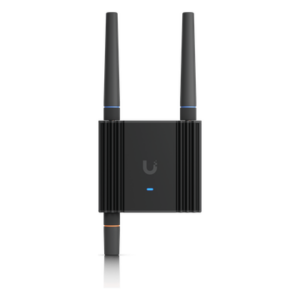 UBIQUITI UMR-ULTRA – Router Celular LTE / Wi-Fi 4 / 2 Puertos FE / LTE Cat 4 150 Mbps / Dual Antena SMA / Alimentación USB-C o ATX DC