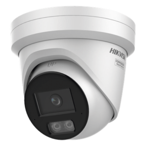 HIKVISION DS-2CD2387G3-LI2UY – Turret IP / 8 Megapixel / Lente 2.8 mm / 30 m IR + Luz Blanca / 98 ft / IP67 NEMA 4X / WDR 130 dB / AcuSense 3.0 / AcuSeek / Metal