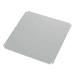 HOFFMAN CP2020 – Panel de Montaje Posterior / Acero Dulce Calibre 12ga / 20x20 Pulgadas / Recubrimiento en Polvo Blanco / Compatible con Paneles de Madera 3/4 Pulgadas