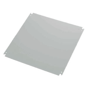 HOFFMAN CP2020 – Panel de Montaje Posterior / Acero Dulce Calibre 12ga / 20x20 Pulgadas / Recubrimiento en Polvo Blanco / Compatible con Paneles de Madera 3/4 Pulgadas