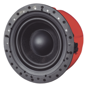 TRUAUDIO IC-SUB-8 – Subwoofer pasivo / 8 pulgadas empotrable en techo / Carcasa sellada / 150 W / 8 ohms / 0.66 pies de profundidad
