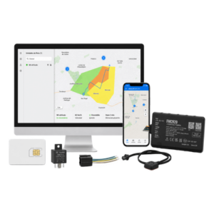TELTONIKA FMC920KIT3 – Kit Rastreador Vehicular / 4G LTE CAT 1 / 2G / Bluetooth / SIM 600MB Anual / Botón SOS / Relevador 12V