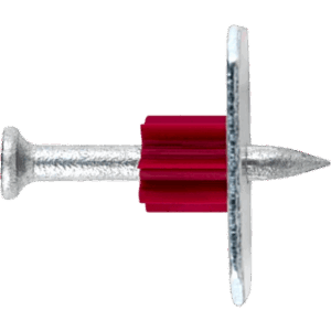 INDEX FPC-PR-200 – Clavo con Rondana para Concreto / Diámetro 3.6 mm / 2 Pulgadas / Rondana 25 mm / Carga 3.71 kN / Herramienta Cañón 8 mm