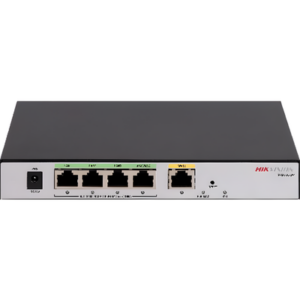 HIKVISION DS-3WG105GP-SI – Router PoE+ / 8 Puertos Gigabit PoE+ / 2 Puertos WAN / 1000 Mbps / 200 Usuarios / 80W / 7.4 x 4.9 x 1.1 pulgadas