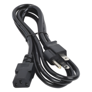 HIKVISION HIK-ACCORD – Cable de Alimentación Eléctrica / 110-240 VCA / 1.5 m (4.92 ft) / IEC 320C13 / NEMA 5-15P / Trifásico con Tierra