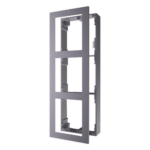 HIKVISION DS-KD-ACW3 – Base de Montaje para Videoportero IP / 3 Módulos / Superficie / Aluminio Anticorrosión / -40°C a +60°C (-40°F a 140°F)