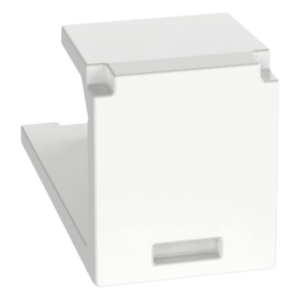 PANDUIT CMBWH-X – Módulo de Tapa Ciega / Mini-Com / Color Blanco / 1 Espacio / Cumple ROHS