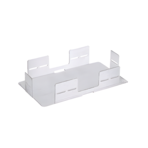 PANDUIT FSTHE – Soporte de Apilamiento / 1-4 Charolas Empalme / Aluminio / 115.9x204.8x44.8 mm / 4.6x8.1x1.8 in / RoHS / Gris