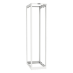 PANDUIT AR4PWH – Rack de Cuatro Postes / 45 Unidades de Rack / Profundidad Ajustable 584.2 a 1066.8 mm (23 a 42 in) / Carga Estática 907.2 kg (2000 lbs) / Rieles Roscados #12-24 / Color Blanco