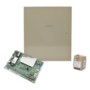 HONEYWELL HOME RESIDEO VISTA-50P – Panel de Control de Alarma / 9 Zonas Cableadas / Expansible a 87 Zonas / 8 Particiones / 75 Códigos de Usuario / Compatible Serie 5800