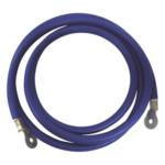 EPCOM POWERLINE CBL-2AWG-2.2B – Cable Jumper para Baterías / 2.2 m (7.2 ft) / Calibre 2 AWG / Terminales de Ojo / Tornillo 6 mm / Azul