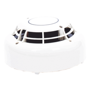 HOCHIKI ATJ-EA – Sensor Direccional Inteligente de Temperatura Fija / 57-87°C / Tasa de Aumento 8.3°C/min / Perfil Bajo 2' (0.6 m) / UL 70' (21 m)
