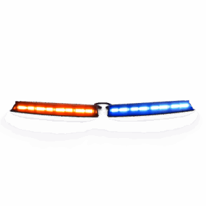 ECCO 39-30008-CM – Barra de Luces Interior Tipo Visera / Tricolor Rojo/Azul/Blanco / 144 LED / 12-24V / SAE Class I / Sin Bracket