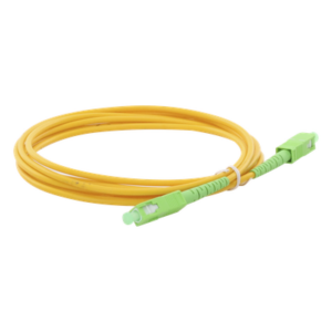 LINKEDPRO BY EPCOM LPSM3SCASCAS3 – Jumper de Fibra Óptica / SC/APC-SC/APC / Monomodo OS2 / Simplex / 3m (9.84 ft) / PVC 3mm