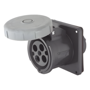 HUBBELL HUB-HBL-460-R5W – Receptáculo Pin and Sleeve Trifásico / 60 A / 600 VCA / 3 Polos 4 Hilos / IP67 / -40 °C a 75 °C
