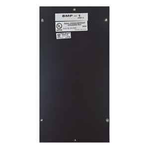 NOTIFIER BMP-1 – Placa Ciega para Módulo / Compatible con ADP-4B y DP-DISP / Montaje Opcional NCM-W, NCM-F, TM-4 / Construcción Metálica