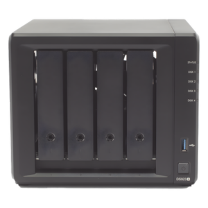 SYNOLOGY DS923PLUS – Servidor NAS de 4 Bahías (Expandible a 9 Bahías) / Hasta 162 TB / Servicio Nube Gratis (P2P) / Administración Remota y Respaldo Programado