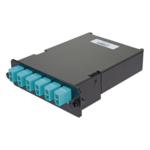 PANDUIT FCSZO-12-10P – Placa Acopladora de Fibra Óptica FAP / 12 Fibras OM3/OM4 / 6 Conectores LC Duplex / 12 Pigtails de 1 m (3.28 ft) / Pérdida de Inserción 0.15 dB
