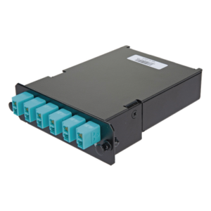 PANDUIT FCSZO-12-10P – Placa Acopladora de Fibra Óptica FAP / 12 Fibras OM3/OM4 / 6 Conectores LC Duplex / 12 Pigtails de 1 m (3.28 ft) / Pérdida de Inserción 0.15 dB
