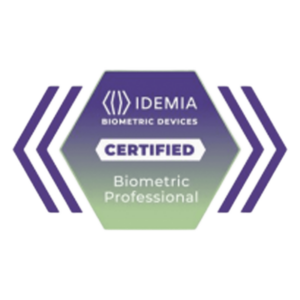 IDEMIA (MORPHO) 287889564 – Certificación Profesional en Dispositivos Biométricos / Membresía 2 Años / Plataforma 24/7 / Módulo de Ventas