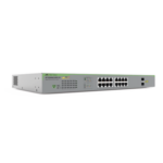 ALLIED TELESIS AT-GS950/18PS-V2-10 – Switch PoE+ WebSmart / 16 Puertos Gigabit / 2 Puertos SFP Combo / 185 W / 36 Gbps