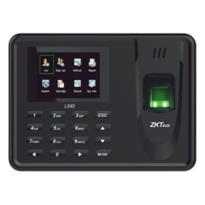 ZKTECO LX40ZI – Terminal de Asistencia / Huella Digital / 500 Huellas / 50,000 Eventos / Reportes Excel vía USB / 7.2 x 5.3 x 1.4 in