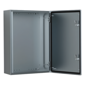 HOFFMAN ASR0302015 – Gabinete de Acero Inoxidable / IP66 / 300x200x150 mm (11.8 x 7.9 x 5.9 in) / 2 Cerraduras / Placa de Montaje 2 mm