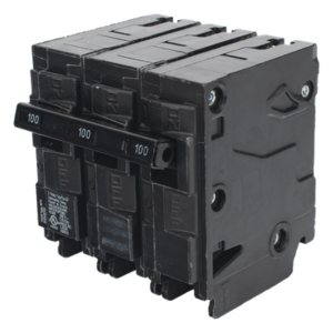 SIEMENS Q3100 – Interruptor Automático Enchufable / 3 Polos / 100 A / 240 VCA / 10 kAIC / UL 489 / 3" x 2" x 3" (7.6 x 5.1 x 7.6 cm)
