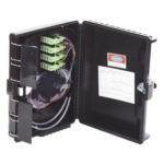 LINKEDPRO BY EPCOM LP-FAT16 – Caja de Empalme para Fibra Óptica / 24 Fusiones / 16 Puertos Drop FTTx / IP65 / Splitter 1x16 SC/APC / -40°C a +85°C