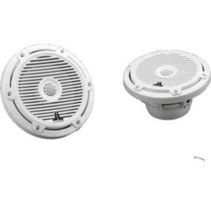 JL AUDIO 10-03060-00 – Bocinas Náuticas JL Audio M3 / 6.5"/ Coaxiales / Rejilla Clásica Blanca / 60-70 W RMS / 4 Ω / LED RGB (Modelos Deportivos)