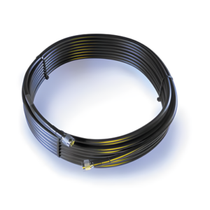 WILSONPRO / WEBOOST 952-375 – Cable Coaxial de Baja Pérdida / 22.86 m (75 pies) / Conector N Macho / Wilson-400 Equivalente LMR400 / 50 Ohms / Blindaje >90 dB