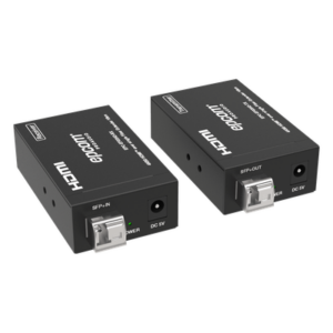 EPCOM PROAUDIO EPC-EF03HD – Extensor HDMI sobre Fibra Óptica / 4K2K@60Hz / 4:4:4 / 18 Gbps / Monomodo LC / 10 km (32,808 ft) / HDCP 2.2 / HDR10+ Dolby Vision / Audio 7.1CH