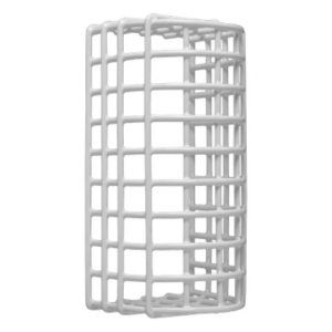 STI STI-9622 – Rejilla Protectora Anti-Vandalismo / Aluminio / Blanco / Uso Exterior