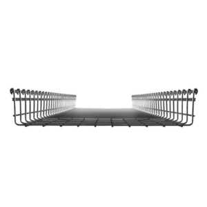 CHAROFIL CH-105-500EZ – Charola Tipo Malla / 105x500 mm / Electro Zinc 15-20 μm / 836 Cables Cat6 / 3 m (9.84 ft)