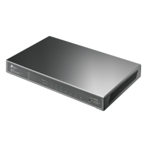 TP-LINK TL-SG2008P – Switch Gestionado / 8 Puertos Gigabit / 4 Puertos PoE+ 30 W / Presupuesto PoE 62 W / Gestión Cloud / L3 Static Routing / Sin Ventilador / Carcasa Metálica