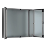 HOFFMAN ADR1201240 – Gabinete de Doble Puerta / 1200 x 1200 x 400 mm / Acero Inoxidable Cepillado / IP55 / NEMA 12 / IK10