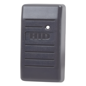 HID 6005-111-04 – Cubierta protectora / Compatibilidad lectores Rev B / Color gris charcoal / Diseño ergonómico