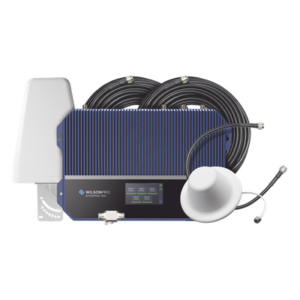 WILSONPRO / WEBOOST 460-149 – Amplificador de señal celular / 4G LTE, 3G y voz / 3716 m² (40,000 ft²) / 26 dBm / 5 bandas / Multi-tower targeting
