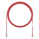 PANDUIT UTP28SP10RD – Cable de Parcheo UTP / Cat6 / 28AWG / 3.05 m (10 ft) / RJ45 / LSZH / PoE++